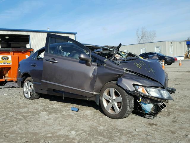 2HGFA16619H511218 - 2009 HONDA CIVIC GRAY photo 1