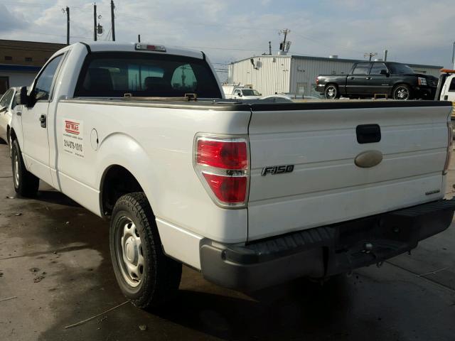 1FTNF1CF1BKD98143 - 2011 FORD F150 WHITE photo 3