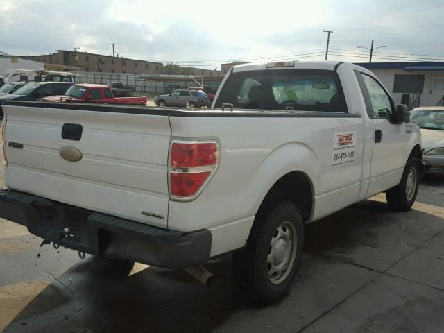 1FTNF1CF1BKD98143 - 2011 FORD F150 WHITE photo 4