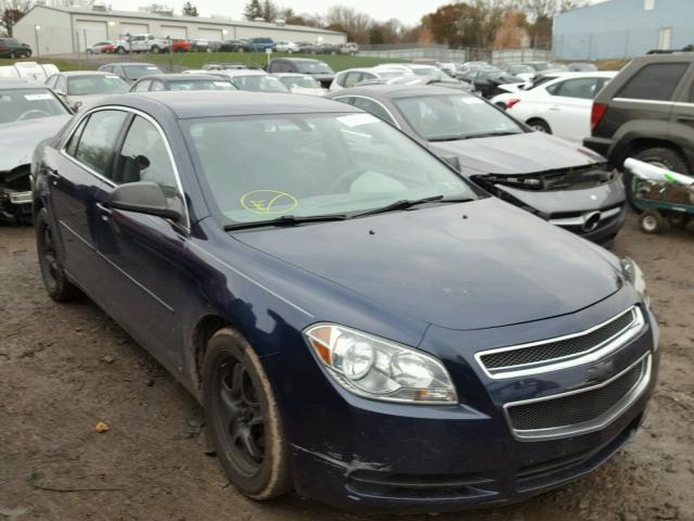 1G1ZB5EB3A4117406 - 2010 CHEVROLET MALIBU LS BLUE photo 1