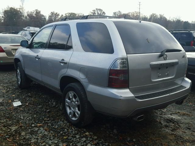 2HNYD18926H544417 - 2006 ACURA MDX TOURIN SILVER photo 3