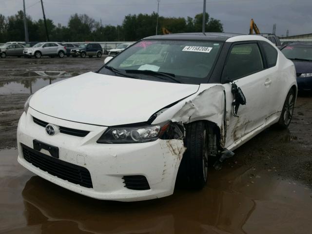JTKJF5C77D3059987 - 2013 TOYOTA SCION TC 白色 照片 2