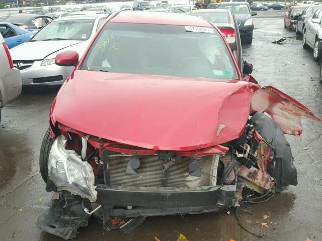 4T1BF1FK8CU508795 - 2012 TOYOTA CAMRY BASE RED photo 9