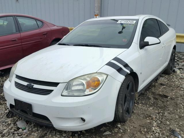 1G1AM15BX67700755 - 2006 CHEVROLET COBALT SS WHITE photo 2