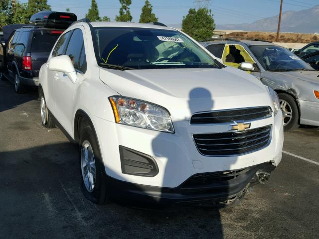 3GNCJLSB4GL255054 - 2016 CHEVROLET TRAX 1LT WHITE photo 1