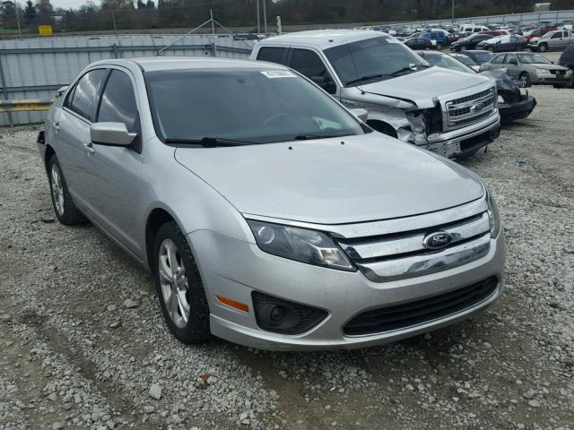 3FAHP0HAXCR315989 - 2012 FORD FUSION SE SILVER photo 1