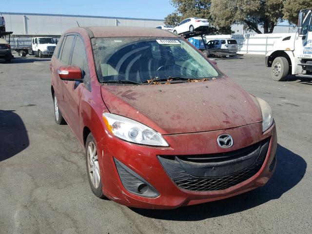 JM1CW2BL8E0167079 - 2014 MAZDA 5 SPORT RED photo 1