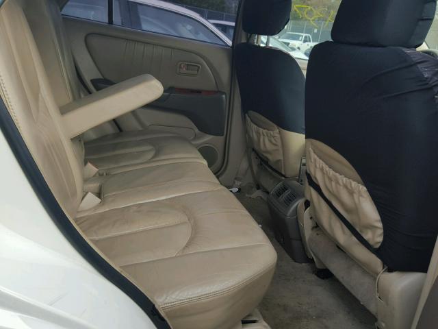 JT6GF10U4Y0056869 - 2000 LEXUS RX 300 BEIGE photo 6