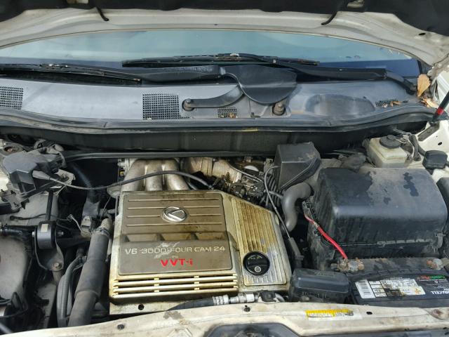 JT6GF10U4Y0056869 - 2000 LEXUS RX 300 BEIGE photo 7