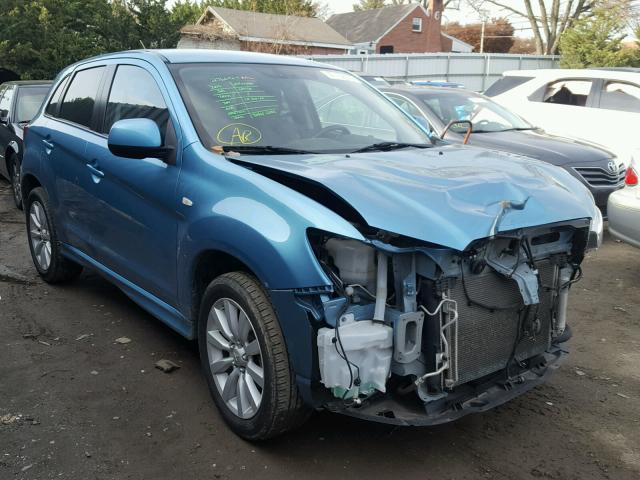 JA4AR4AU9BZ023871 - 2011 MITSUBISHI OUTLANDER BLUE photo 1