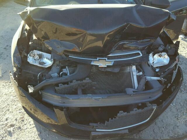 1G1PA5SH1D7307775 - 2013 CHEVROLET CRUZE LS BLACK photo 7