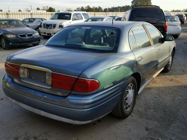 1G4HR54K42U198865 - 2002 BUICK LESABRE LI BLUE photo 4