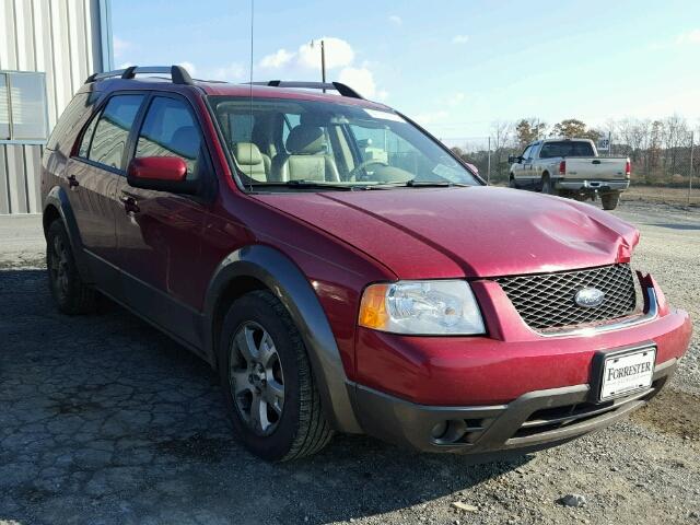 1FMZK05186GA17739 - 2006 FORD FREESTYLE RED photo 1