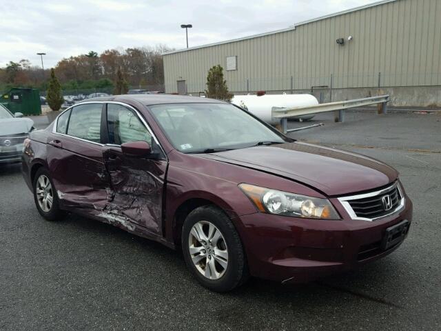 1HGCP26469A067385 - 2009 HONDA ACCORD LXP BURGUNDY photo 1