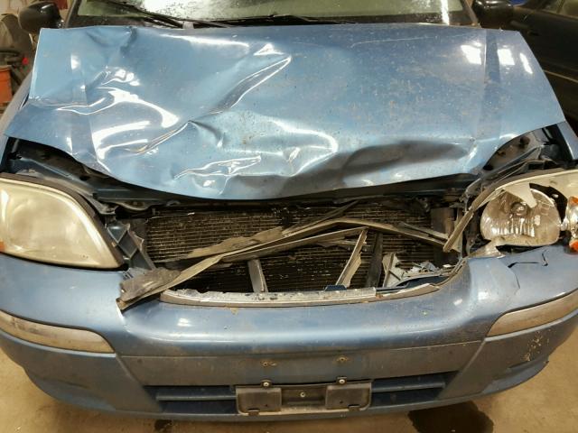 2FMZA524X2BA81801 - 2002 FORD WINDSTAR S BLUE photo 9