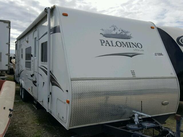 4X4TPAD26BN012888 - 2011 PALO TRAILER WHITE photo 1