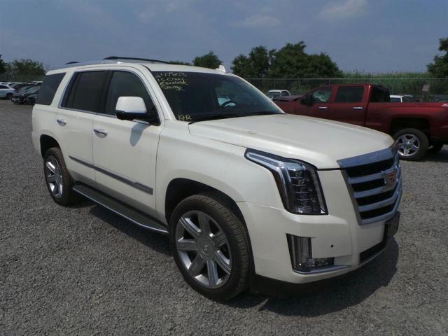 1GYS4MKJXFR671944 - 2015 CADILLAC ESCALADE L WHITE photo 2