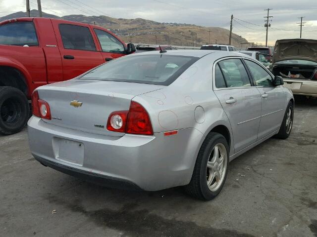 1G1ZA5EU6BF112730 - 2011 CHEVROLET MALIBU LS SILVER photo 4