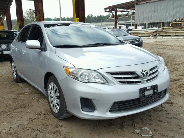 5YFBU4EE8DP114090 - 2013 TOYOTA COROLLA BA SILVER photo 1