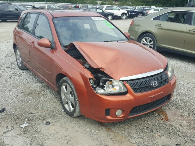 KNAFE161685015969 - 2008 KIA SPECTRA5 5 ORANGE photo 1