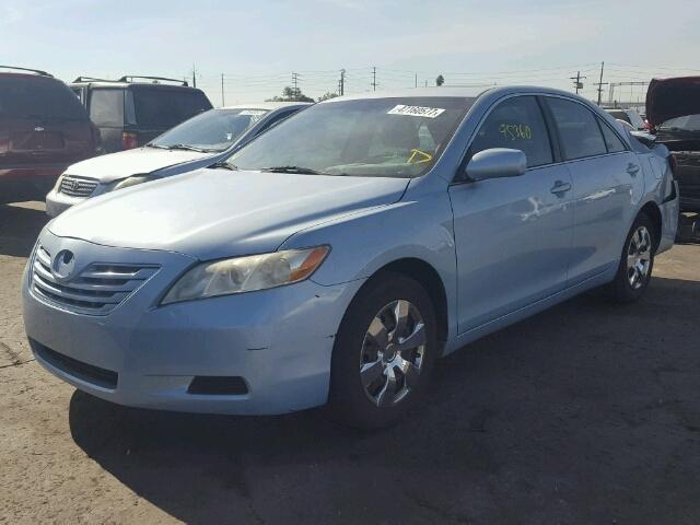 4T4BE46K59R088027 - 2009 TOYOTA CAMRY BASE ლურჯი ფოტო 2