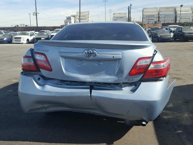 4T4BE46K59R088027 - 2009 TOYOTA CAMRY BASE ლურჯი ფოტო 9