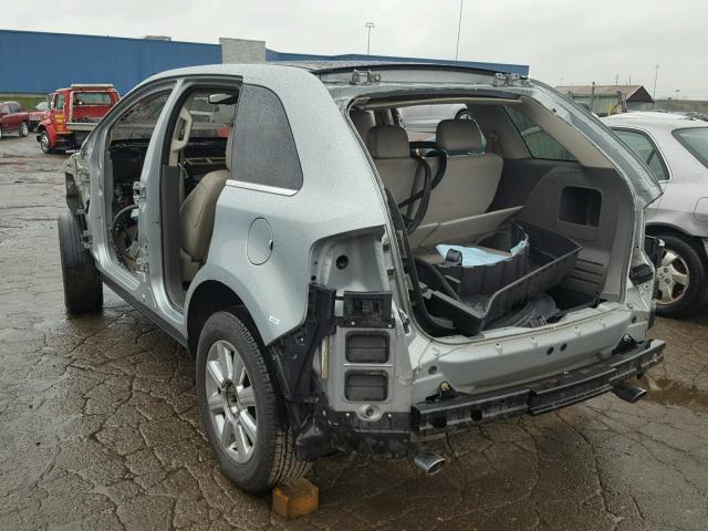 2LMDU68C77BJ28817 - 2007 LINCOLN MKX BLUE photo 3