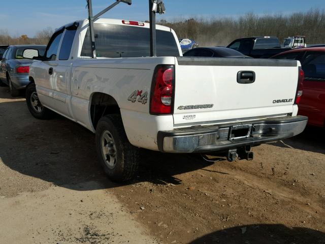 2GCEK19TX41189415 - 2004 CHEVROLET SILVERADO WHITE photo 3