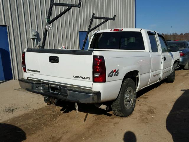 2GCEK19TX41189415 - 2004 CHEVROLET SILVERADO WHITE photo 4