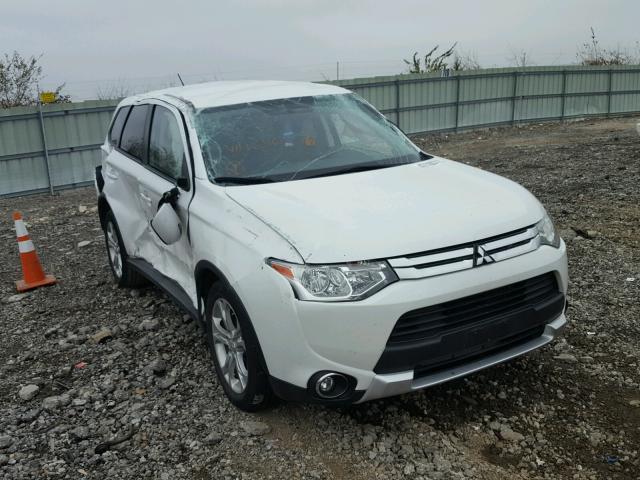 JA4AZ3A34FZ010596 - 2015 MITSUBISHI OUTLANDER WHITE photo 1