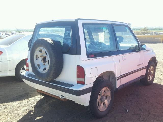 2CNBJ18U1N6905635 - 1992 GEO TRACKER WHITE photo 4