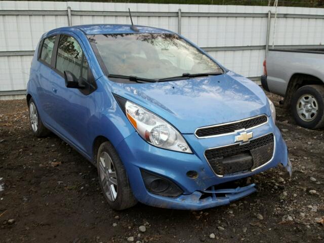 KL8CD6S94DC503527 - 2013 CHEVROLET SPARK 1LT BLUE photo 1