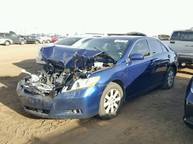 4T1BE46K79U268913 - 2009 TOYOTA CAMRY BASE BLUE photo 2