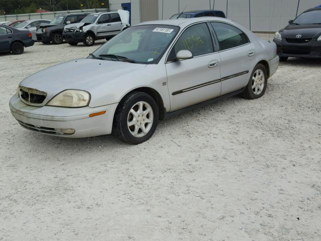 1MEHM55S51A610002 - 2001 MERCURY SABLE LS P SILVER photo 2