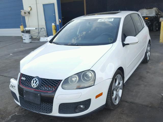 WVWHV71K38W224837 - 2008 VOLKSWAGEN GTI WHITE photo 2