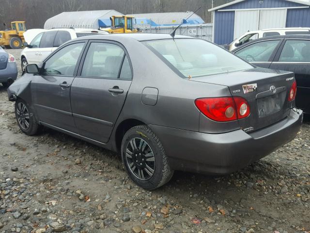 2T1BR32E08C920866 - 2008 TOYOTA COROLLA CE GRAY photo 3