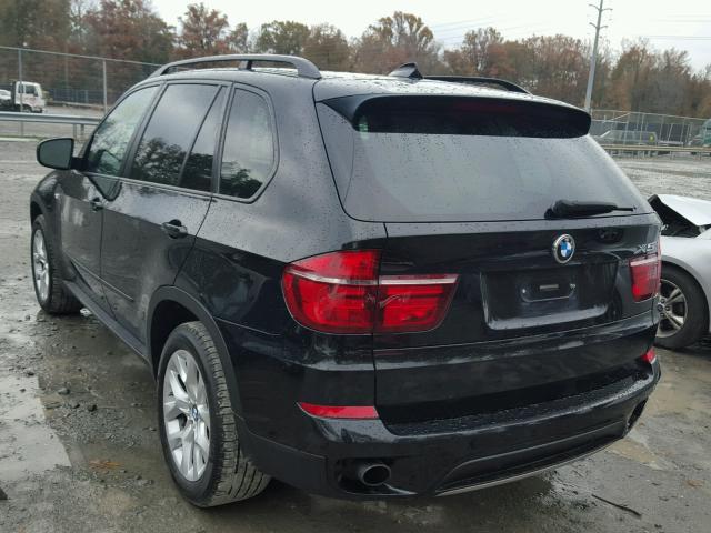 5UXZV4C55CL744850 - 2012 BMW X5 XDRIVE3 BLACK photo 3