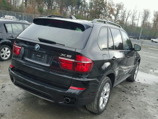 5UXZV4C55CL744850 - 2012 BMW X5 XDRIVE3 BLACK photo 4