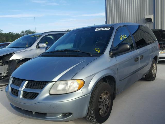 1D4GP24R14B561268 - 2004 DODGE GRAND CARA GRAY photo 2