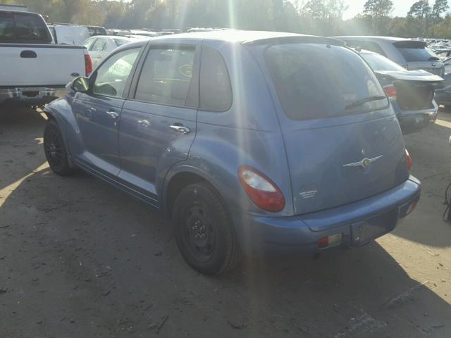 3A4FY58B37T629135 - 2007 CHRYSLER PT CRUISER BLUE photo 3