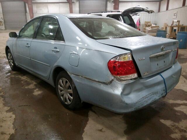 4T1BE32K46U691461 - 2006 TOYOTA CAMRY BLUE photo 3