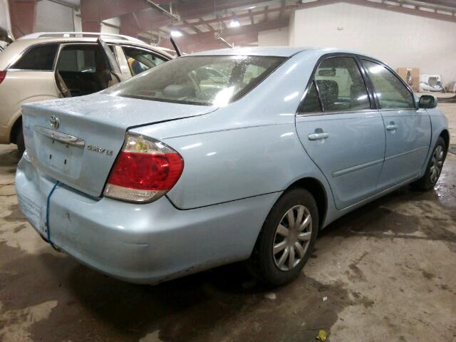 4T1BE32K46U691461 - 2006 TOYOTA CAMRY BLUE photo 4