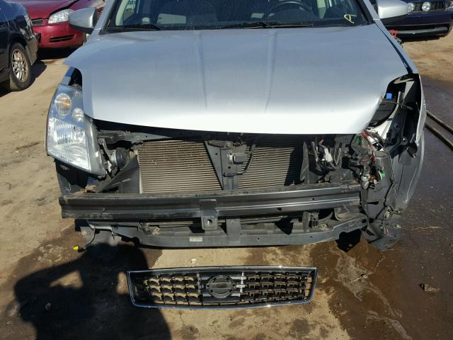 3N1AB61E49L606254 - 2009 NISSAN SENTRA 2.0 SILVER photo 9