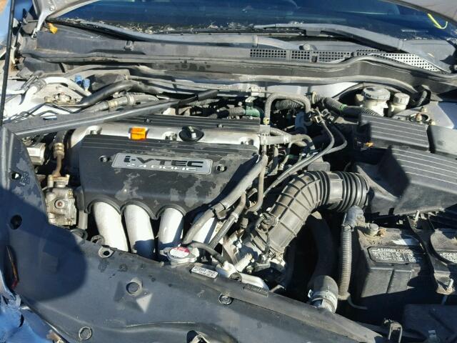 1HGCM55324A146208 - 2004 HONDA ACCORD LX SILVER photo 7