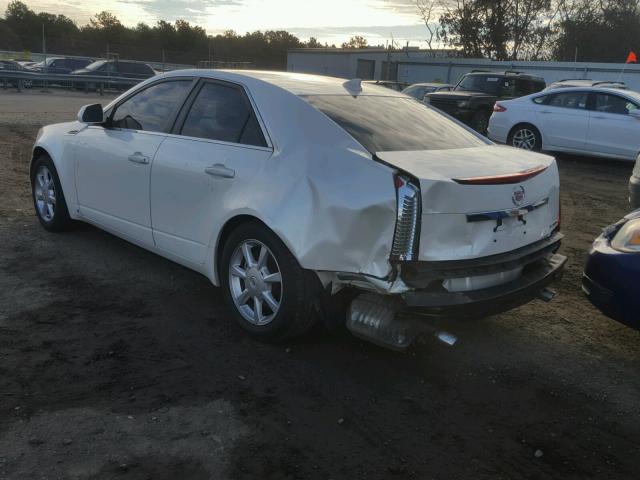 1G6DG577690101170 - 2009 CADILLAC CTS WHITE photo 3