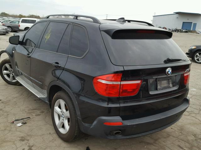 5UXFE43588L006891 - 2008 BMW X5 3.0I BLACK photo 3