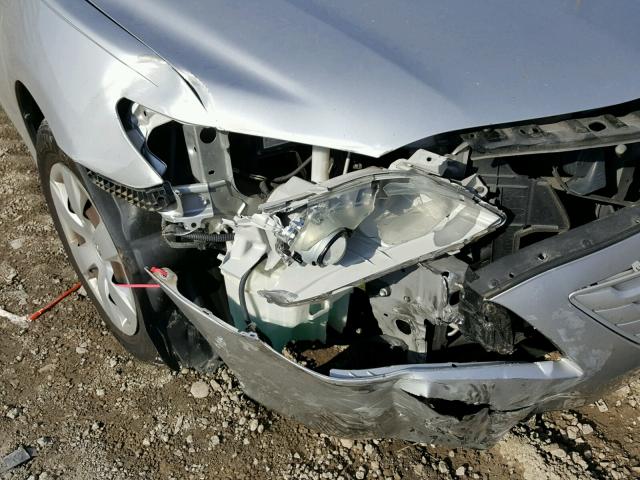 4T1BE46KX9U341577 - 2009 TOYOTA CAMRY BASE SILVER photo 9