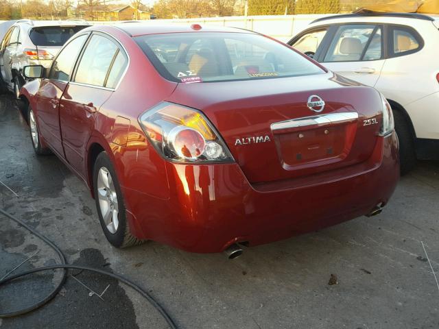 1N4AL21E58C243997 - 2008 NISSAN ALTIMA 2.5 MAROON photo 3