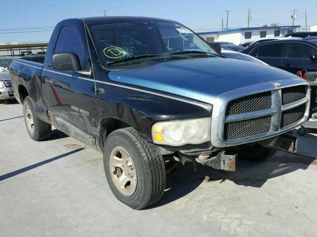 1D7HA16KX5J645180 - 2005 DODGE RAM 1500 S BLACK photo 1