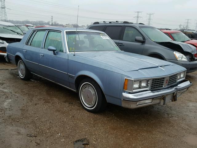 2G3GR51A3H2352461 - 1987 OLDSMOBILE CUTLASS SU BLUE photo 1